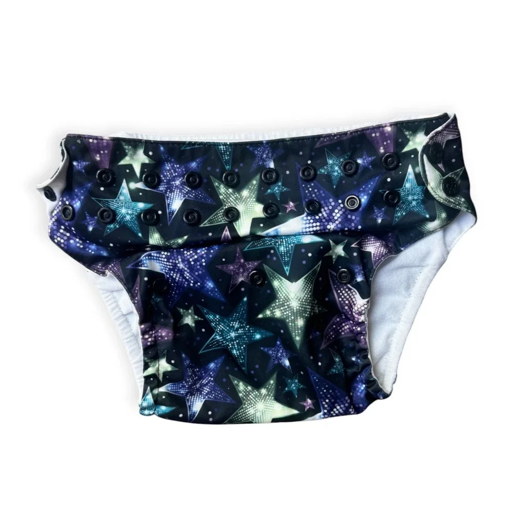 Mama Koala Cloth Diapers 2 Pack Celestial Stars Constellations Pocket Reusable